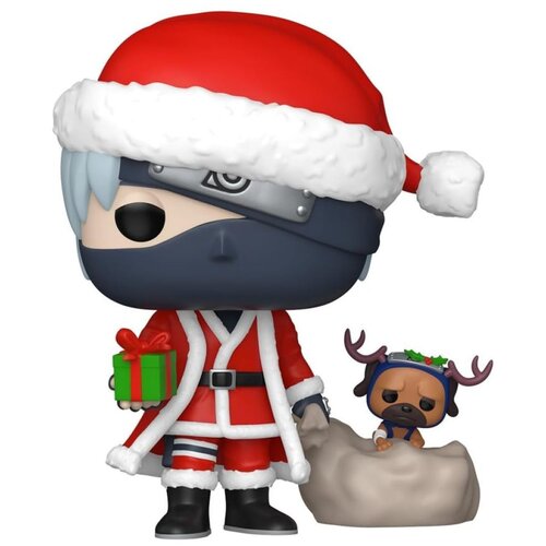Funko bobble figure anime - naruto shippuden pop! - kakashi hatake with pakkun (holiday) Cene