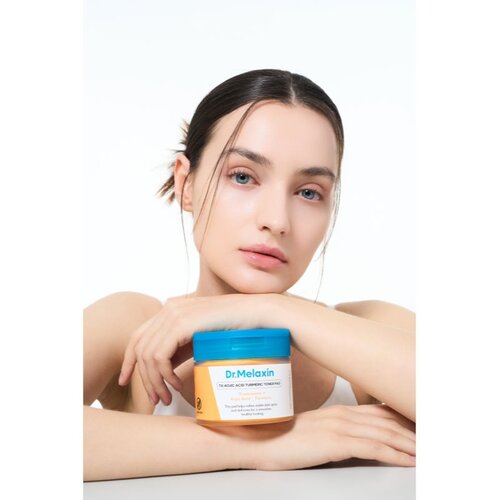 Dr. Melaxin TX Kojic Acid Turmeric Toner Pad blazinice natopljene tonerom za ujednačavanje tena lica 70 kom Slike