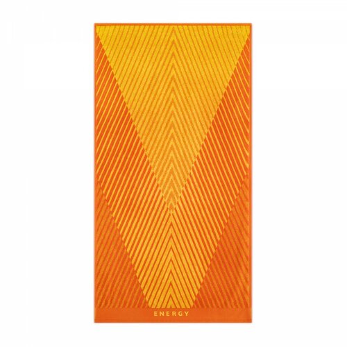 Zwoltex Unisex's Gym Bench Towel Energy AB Orange/Yellow Cene