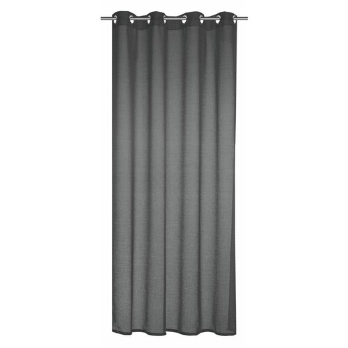 Sehlbach Antracitno siva zavjesa 140x245 cm Struktura Uni – Cijene