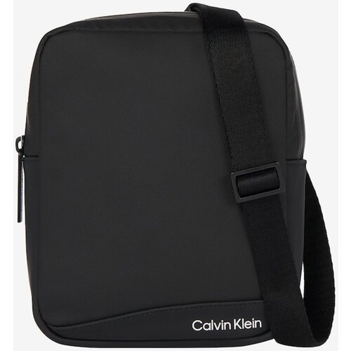 Calvin Klein Black Men's Shoulder Bag Rubberized Conv Reporter S Cijene