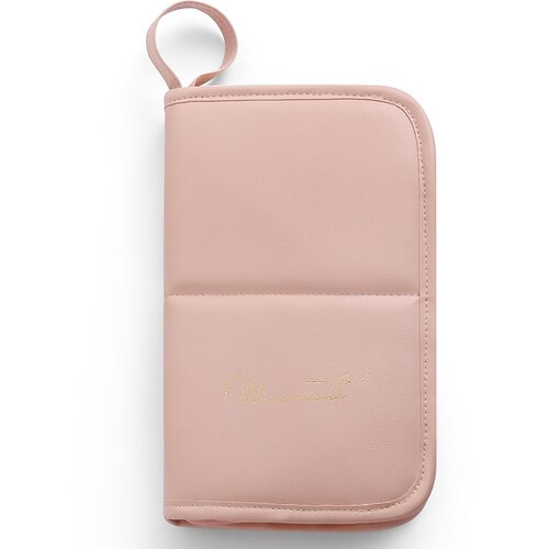 INF Zložljiva potovalna torbica s čopiči za ličenje - roza Pink, (21644272) Cene