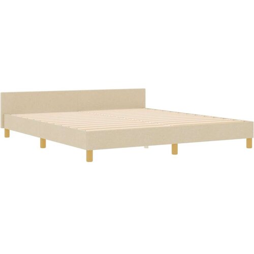  Krevet u krem boji - 180x200 cm Tkanina Slike