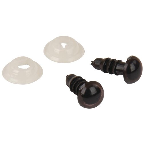 RAYHER Plastična očesa varn. rjava 6 mm 10 kos, (20631554) Cene