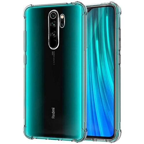  Silikonski ovitek ANTISHOCK za Xiaomi Redmi Note 8 Pro - prozoren Slike