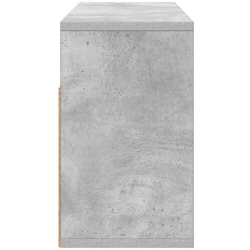  Nizak ormarić s ladicama Betonski sivi 72 x 22 5 x 38 cm Slike