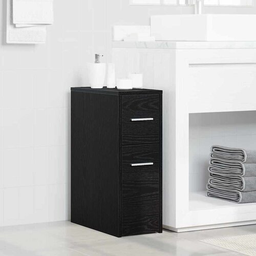  Set namještaja za kupaonicu Zidne Crni hrast 22 x 44 x 61.5 cm Cene