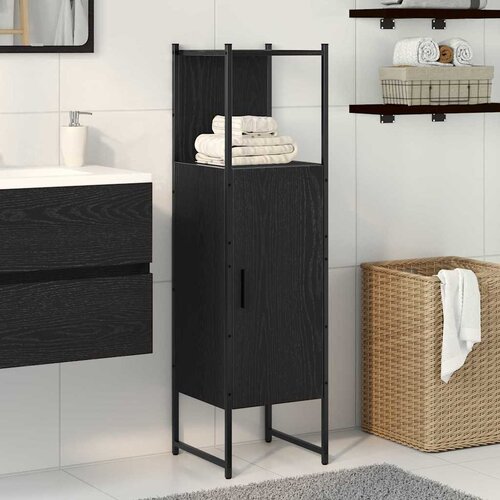  Set namještaja za kupaonicu Zidne Crni hrast 33 x 33 x 120,5 cm Cene