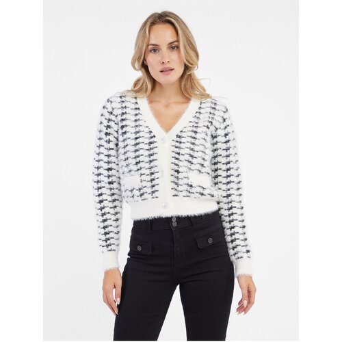 Orsay Black and White Women&amp;#039;s Patterned Cardigan - Women&amp;#039;s Slike