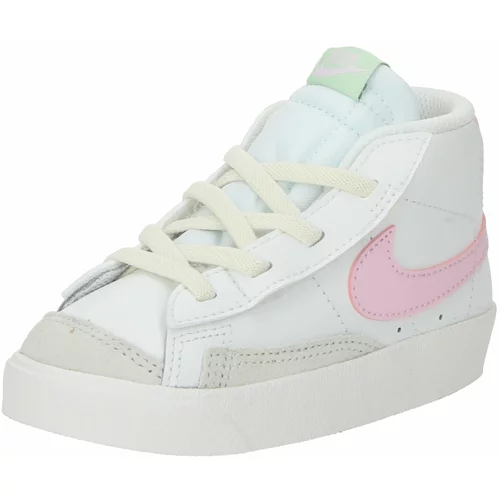 Nike Sportswear Tenisice 'Blazer Mid '77' svijetloplava / roza / bijela