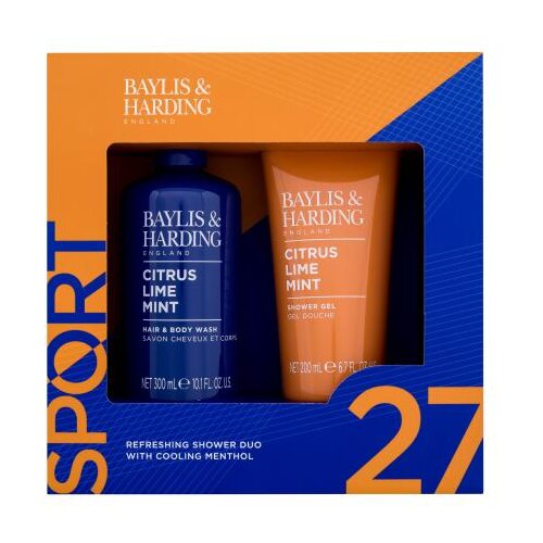 Baylis &amp;amp; Harding Citrus Lime Mint Refreshing Shower Duo za mu&amp;scaron;karce Slike