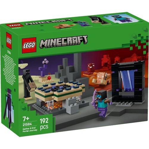 Lego LEGO&amp;reg; MINECRAFT&amp;reg; 21584 Putovanje kroz portale Podzemlja i Kraja Slike