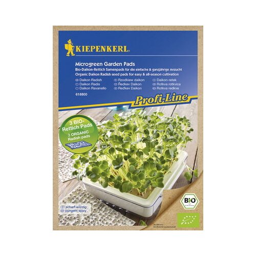 KIEPENKERL MicroGreen duo semenske blazinice BIO-Daikon-redkev Cene