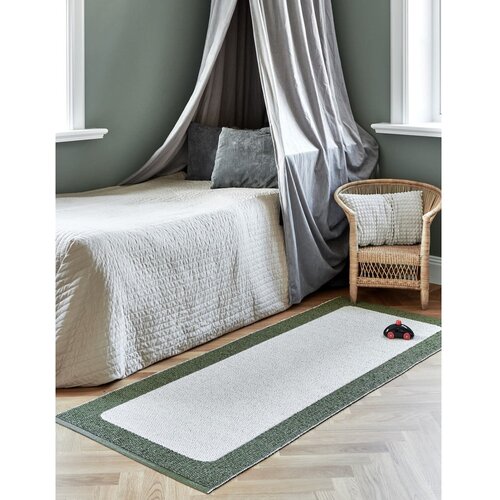 Pappelina Zelena/kremno bela notranja in zunanja preproga 70x120 cm Ilda Pine &amp;ndash; Slike