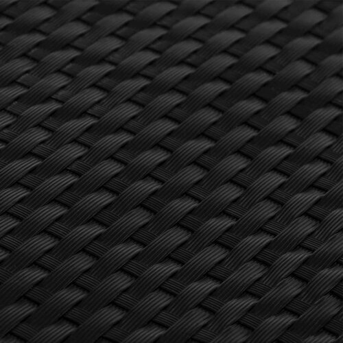 VidaXL Balkonski zasloni 5 kom crni 255 x 19 cm od poliratana Slike