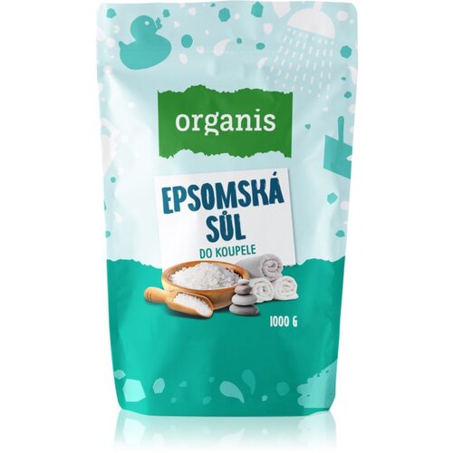 Organis Epsom salt sol za kopel 1000 g Cene