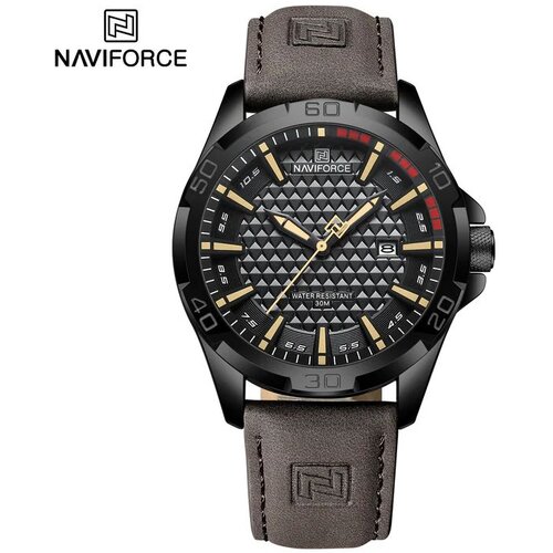 Naviforce muški analogni ručni sat Kvarcni mehanizam braon NF8023 Cene