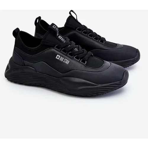 Big Star Mens Sneakers Memory Foam System LL174149 Black