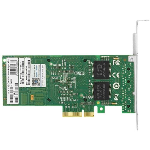 ExeLink 1G-X4-Quad-RJ45 PCle x4 1G Quad-port mrežna kartica Cene