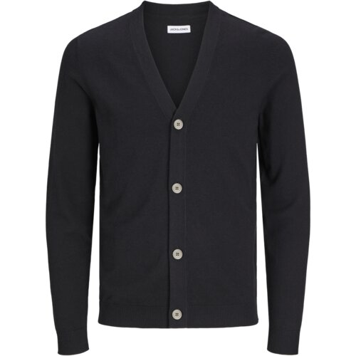 Jack & Jones muški kardigan 12257492, crni Cene