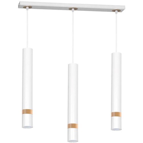 Joker Luster na sajli JOKER WHITE WOOD 3xGU10/8W/230V Slike