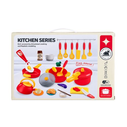 KAIDILE Igračka kuhinjski set 26/1 2206A-4 crveni Slike
