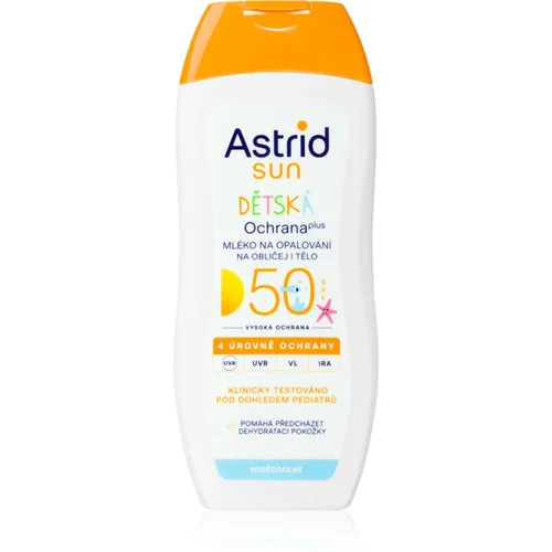 Astrid Sun losjon za sončenje SPF 50 za otroke 200 ml