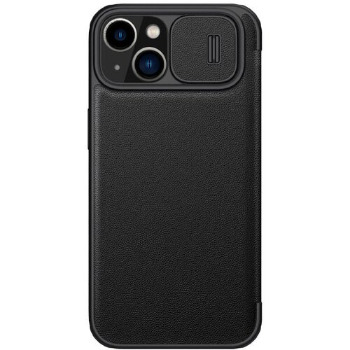 Nillkin preklopna torbica QIN Pro z zaščito kamere za iPhone 14 Plus 6.7 - črna Cene