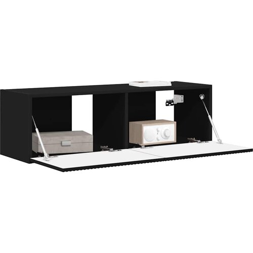  zidni ormar Zidne Crna 98 x 31 x 29,5 cm Konstruirano drvo Slike