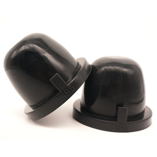 INF 2 paketa gumijastega, toplotno odpornega pokrova proti prahu LED žarometov za avto Black 8,5 cm/6,8 cm, (21276244) Slike