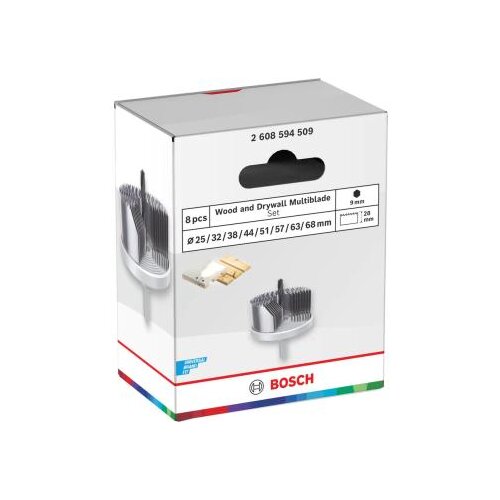 Bosch komplet testera za otvore sa držačem za drvo i gips, 8 delova, 2608594509 Cene