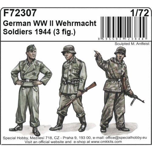 Special-Hobby German WWII Wermacht Soldiers 1944, (21287260) Cene