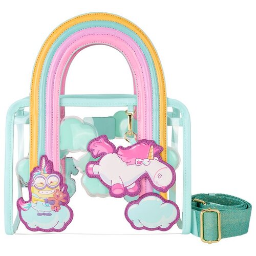 Minions Torbica za rame Loungefly - Fluffy Unicorn, 26 x 12,7 x 20,3 cm Cene