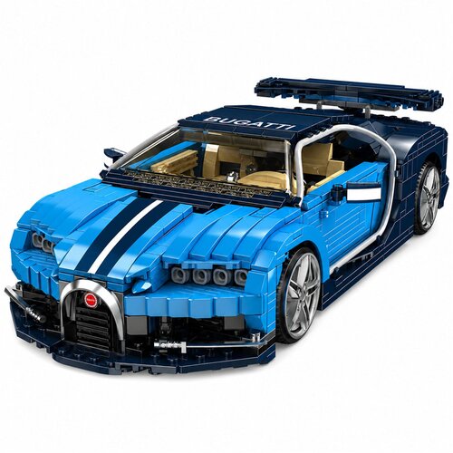  Kocke za sestavljanje &amp;scaron;portnega avtomobila Bugatti Sports s 1212 elementi Slike