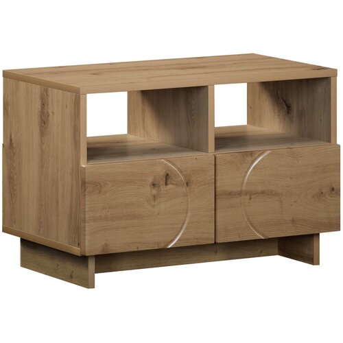  TV stalak 60 x 34.5 x 40 cm Hrast artisan Konstruirano drvo Slike