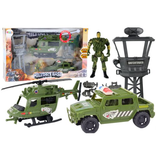  Vojni set Vojni helikopter, borbeno vozilo, kontrolni toranj, vojnik Cijene