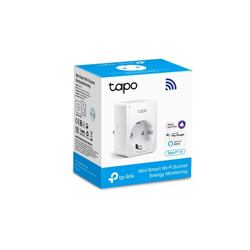 Tp-link Tapo P110 Mini Smart Wi-Fi bela vtičnica, z energetskim nadzorom Cene