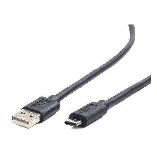 Gembird USB-A /USB-C, 1m USB cable USB 2.0 USB A USB C Black Slike