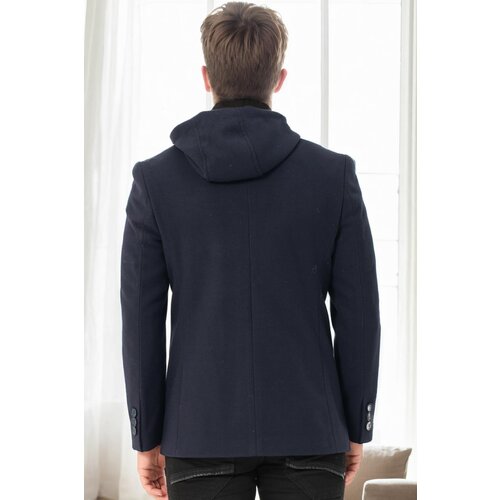 Dewberry K7532 MEN'S COAT-NAVY-1 Cene