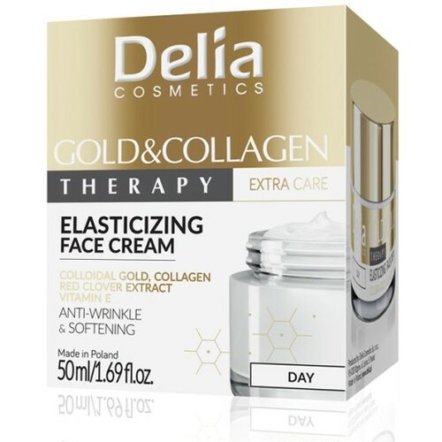 Delia krema za lice - vitamin e, kolagen, ekstrakt crvene deteline|nega lica Slike