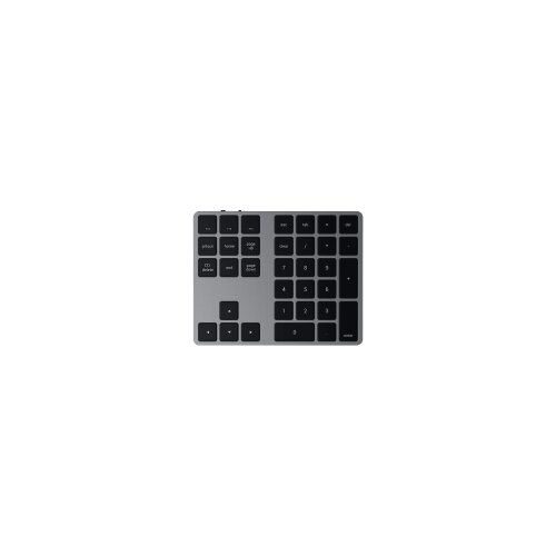 Satechi Bluetooth Extended ST-XLABKM siva bežična numerička tastatura Slike