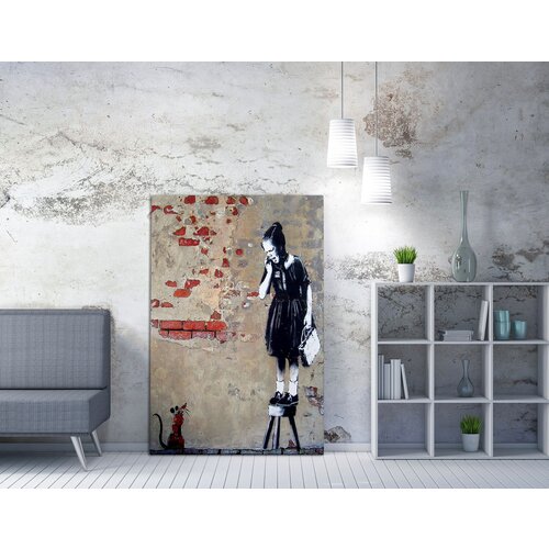 Wallity WY23 (50 x 70) multicolor decorative canvas painting Slike