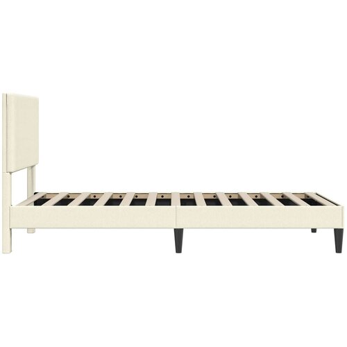  Krevetna konstrukcija Krem 80 x 200 cm Kordura tekstil Slike