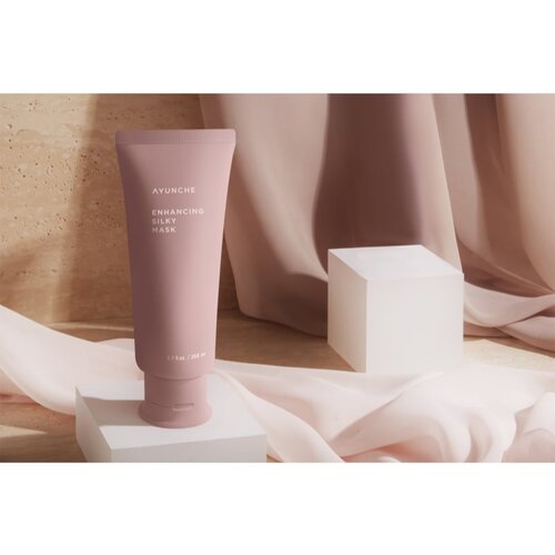 AYUNCHE Enhancing Silky Mask maska za lase za po&amp;scaron;kodovane lase 200 ml Slike