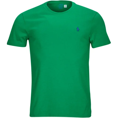 Polo Ralph Lauren T-SHIRT AJUSTE EN COTON Zelena