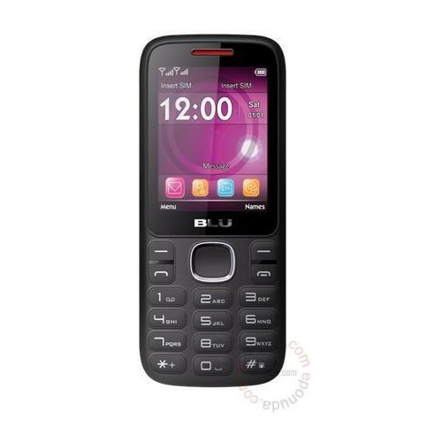 Blu Zoey 2.4 Dual Sim, BLACK/Red mobilni telefon Slike