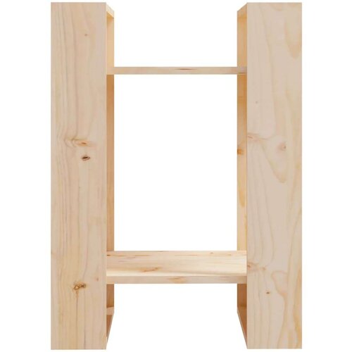 VidaXL knjižna omara/pregrada 41x35x57 cm trdna borovina Slike