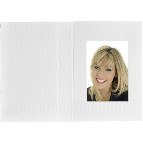 DAIBER 1x100 folders white matt 45x65 mm Slike