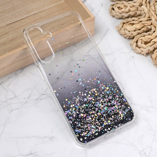  Torbica Silikonska Glitter za Samsung A165F Galaxy A16 5G crna Cene