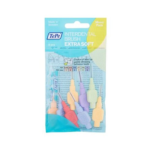 TEPE SWEDEN extra Soft Mixed Pack vrlo tanke interdentalne četkice 8 kom unisex Cijene